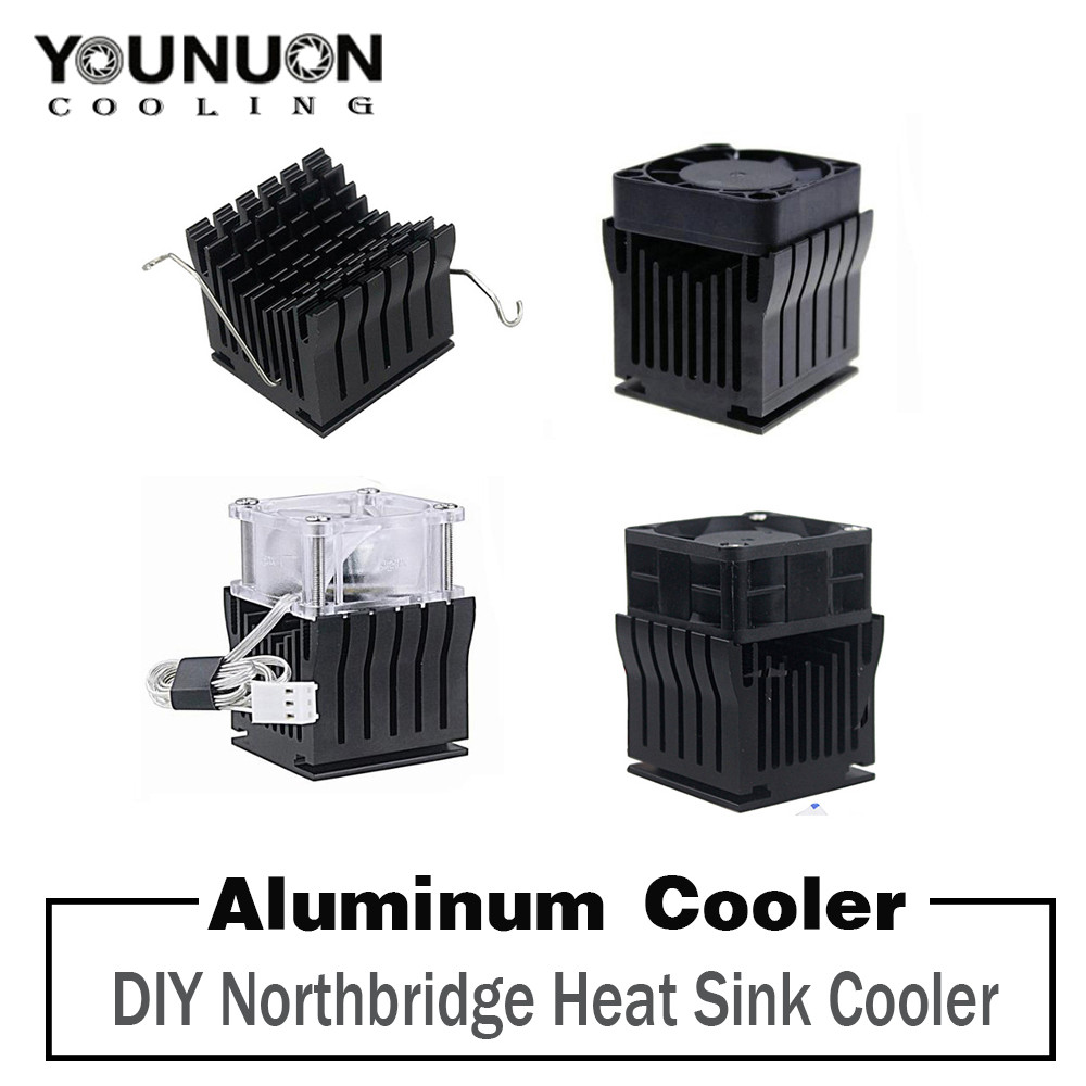 Jual DIY Aluminium Northbridge Heatsink Cooler Motherboard Radiator w ...