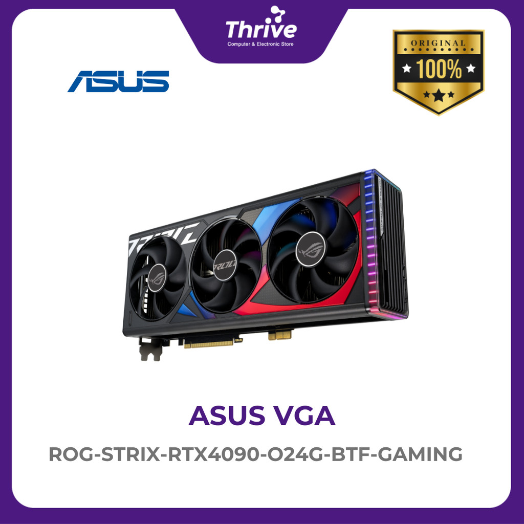 Jual ASUS ROG Strix GeForce RTX 4090 BTF OC Edition (ROG-STRIX-RTX4090 ...
