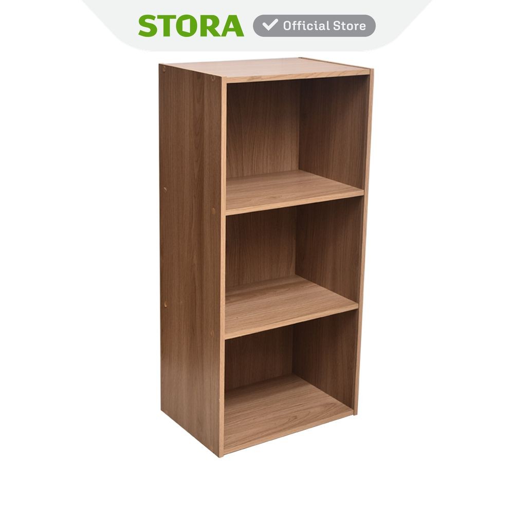 Jual Stora Rak Penyimpanan 3 Tingkat - Cokelat Organizer Serbaguna ...