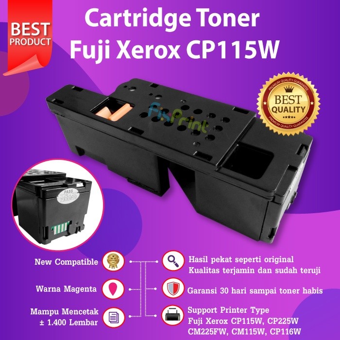 Jual FixPrint Cartridge Toner Compatible Printer Xerox CP115W CP225W ...