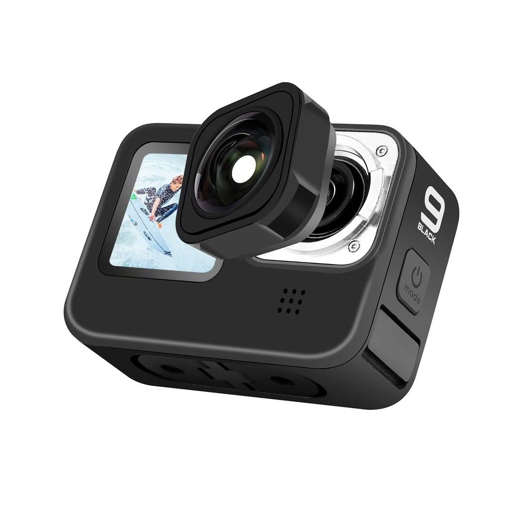 Jual For Go Pro Max Lens Mod Fov 155° Wide Angle Lens 5M Waterproof ...