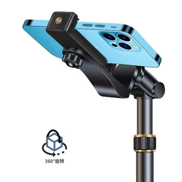 Tripod HP Metalic Tebal 2.1 Meter Type X21 Tripod HP 2.1 Meter Tripod Handphone Chrome Gratis