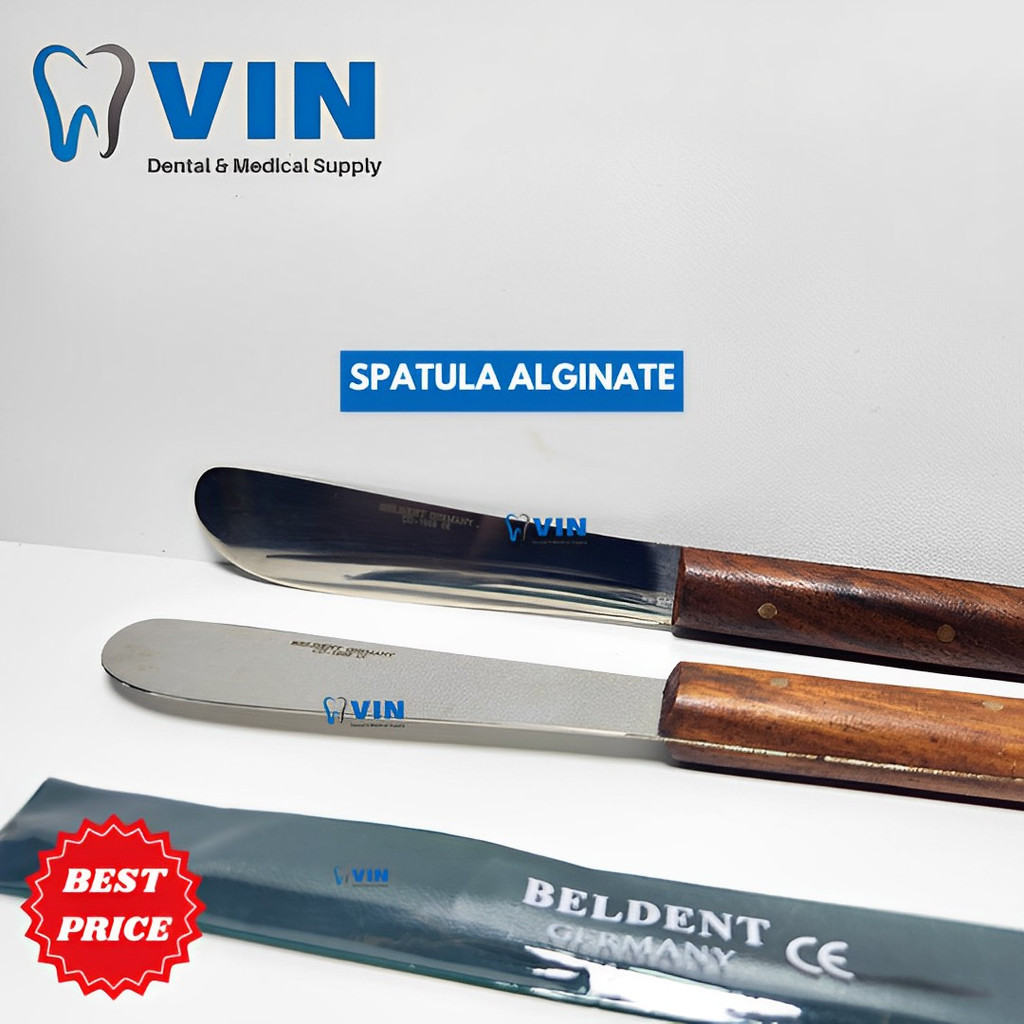 Jual Dental spatula alginate / alginat spatel mixing / pengaduk ...