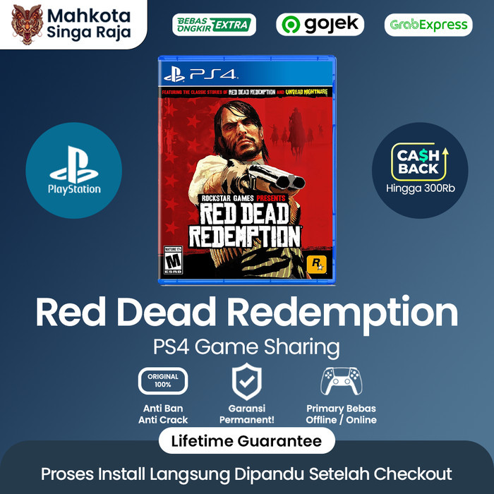 Jual Red Dead Redemption - RDR - PS4 - PlayStation4 Game Sharing ...
