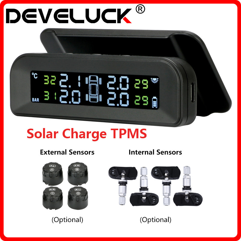 Jual TPMS Car Tire Pressure Monitor System Automatic Brightness Control ...