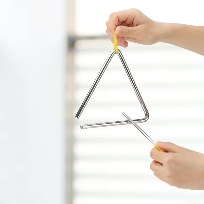 Jual 5/6/7 Inci Triangle Alat Musik Instrument Alat Musik Triangle ...