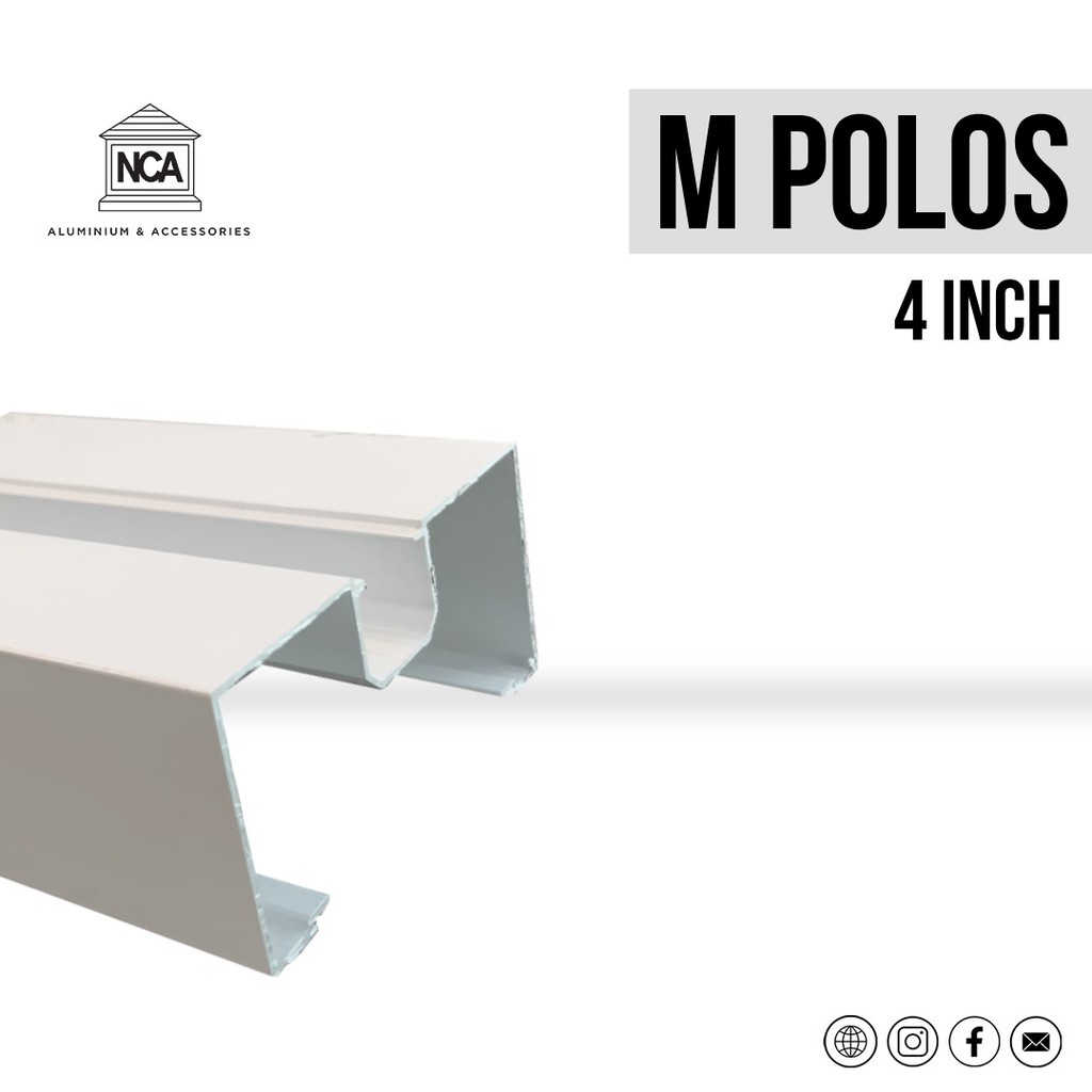 Jual ALUMINIUM PROFILE M 4IN | Shopee Indonesia
