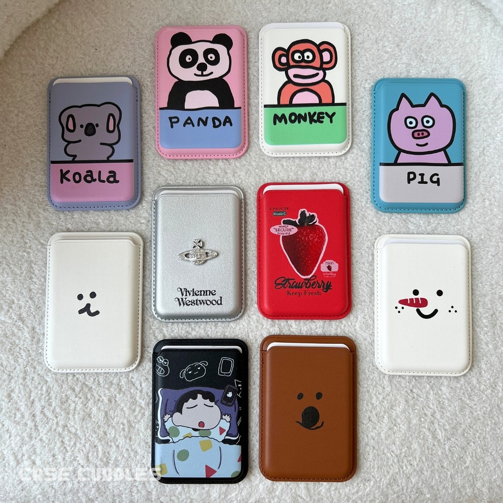 Jual [CASECUDDLES] Cute Magsafe Wallet V2 Mag Safe Dompet Magsafe