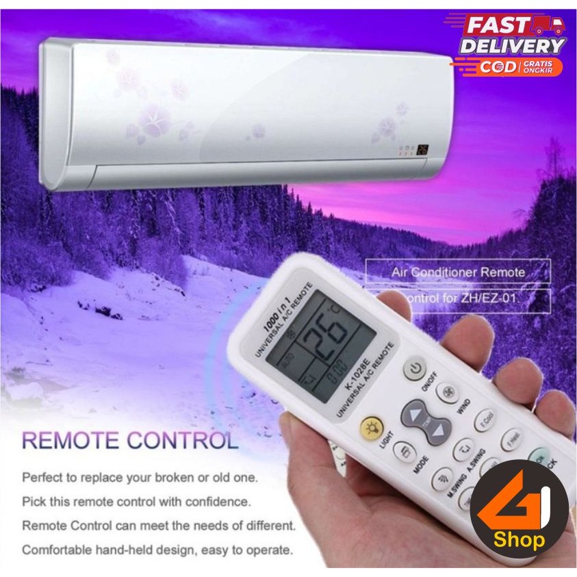 Jual Remote Control AC Universal Air Conditioner Pendingin Ruang Segala ...