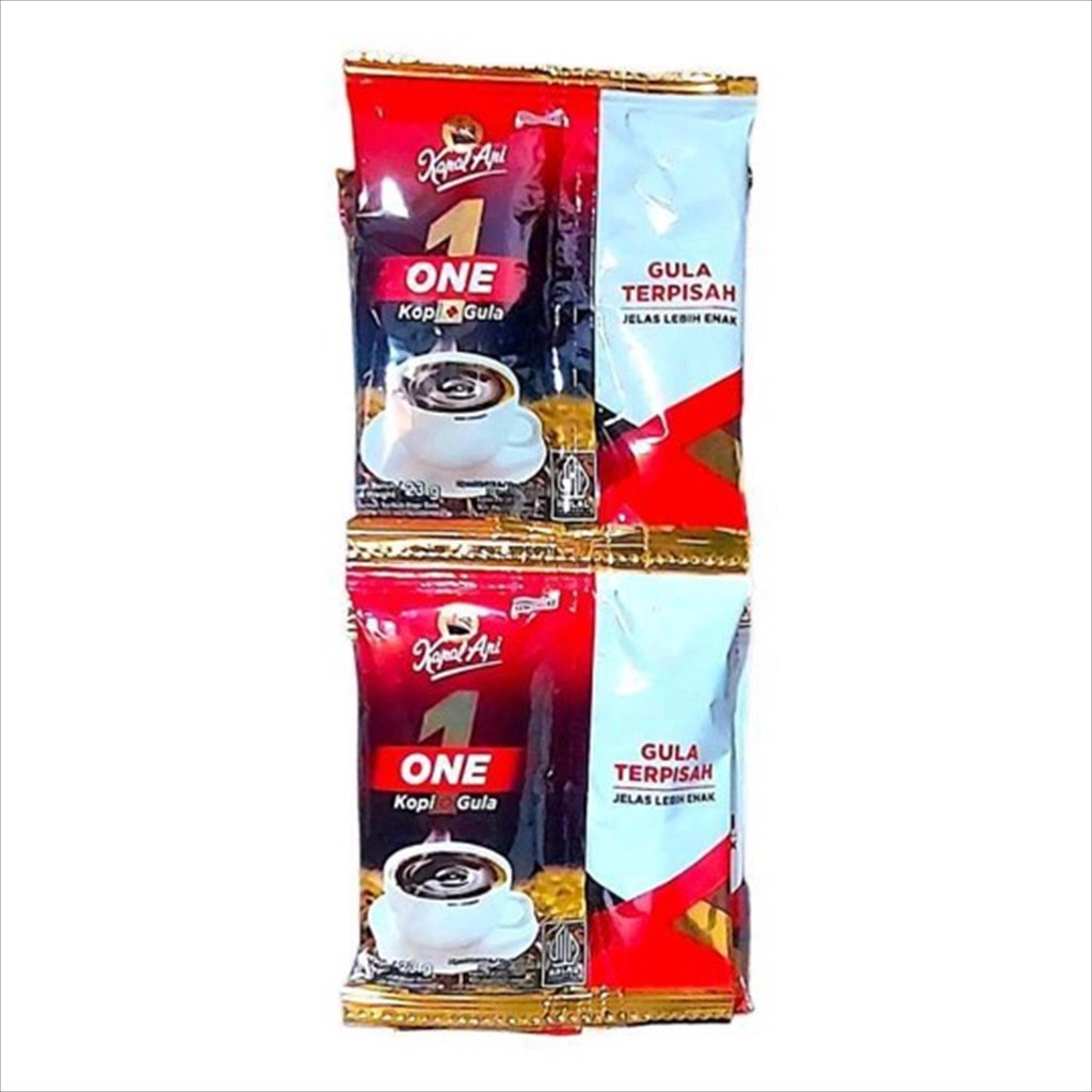Jual Kapal Api ONE gula pisah 10 sachet [1 renteng] | Shopee Indonesia
