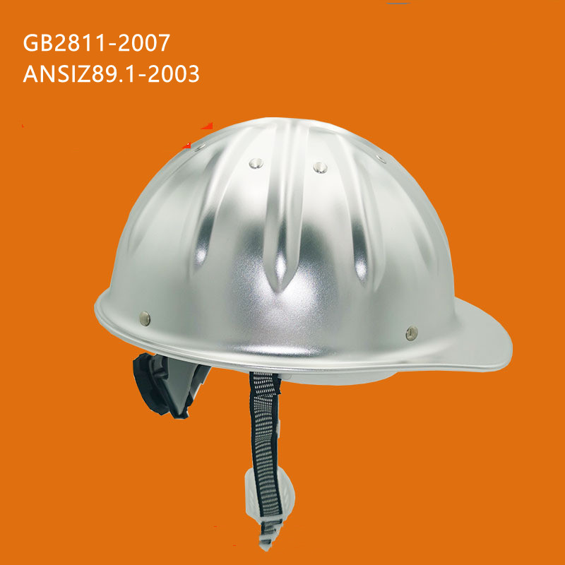 Jual CE Aluminum Safety Helmet Mining Hard Cap Engineering Premium ...