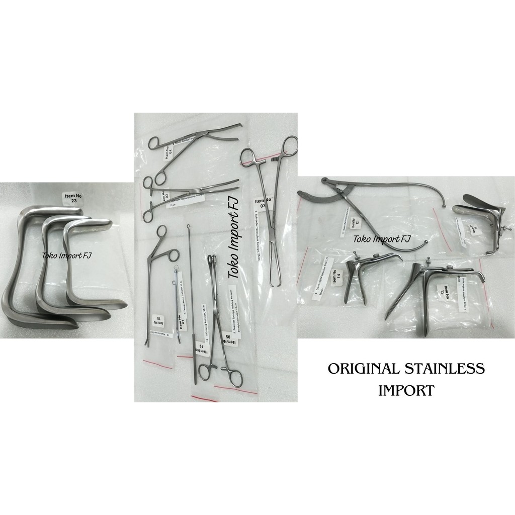 Jual INSTRUMENT HERBERZ OBGYN SET 30ITEM MEDIS OBGIN KEBIDANAN OPERASI ...