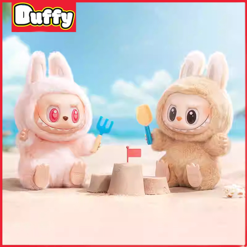 Jual FR68UY Duffy Toys Exciting Macaron LABUB Blind Box PopMart LABUB Blind Box PopMart