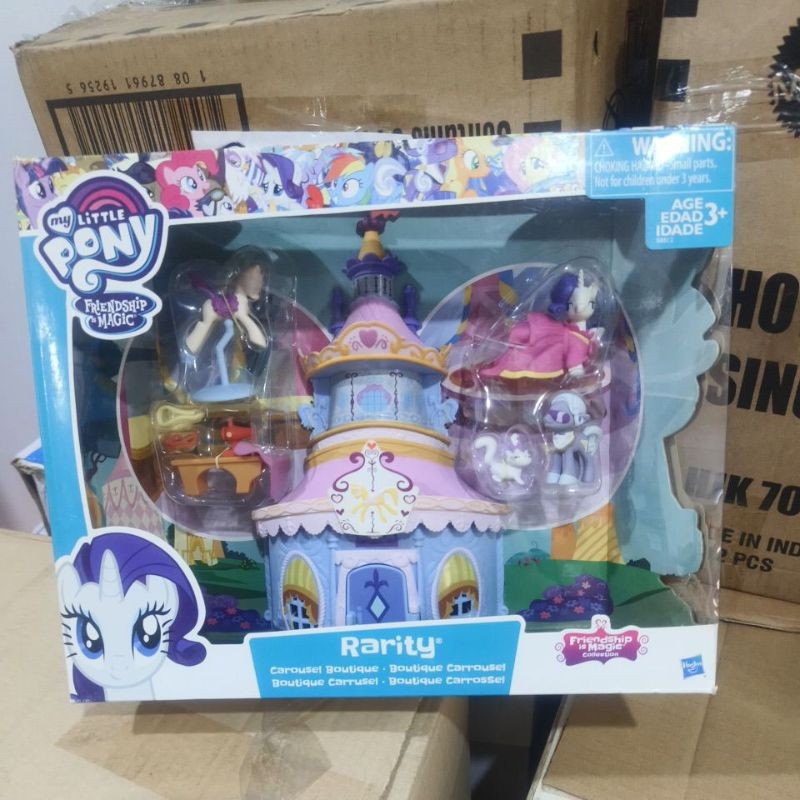 Jual My Little Pony Friendship Magic Rarity Carousel Boutique Figure ...
