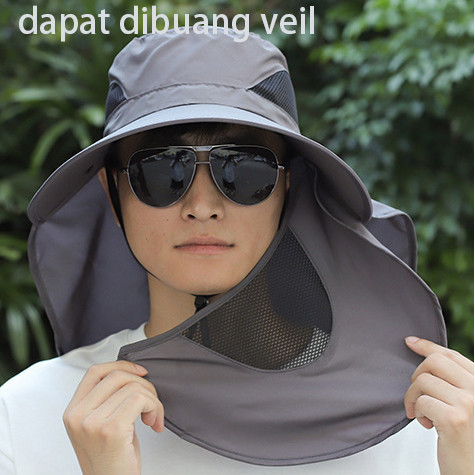 Jual Topi Bucket RIMBA Hat Hiking Pria/Wanita Topi Gunung Pantai Visor ...