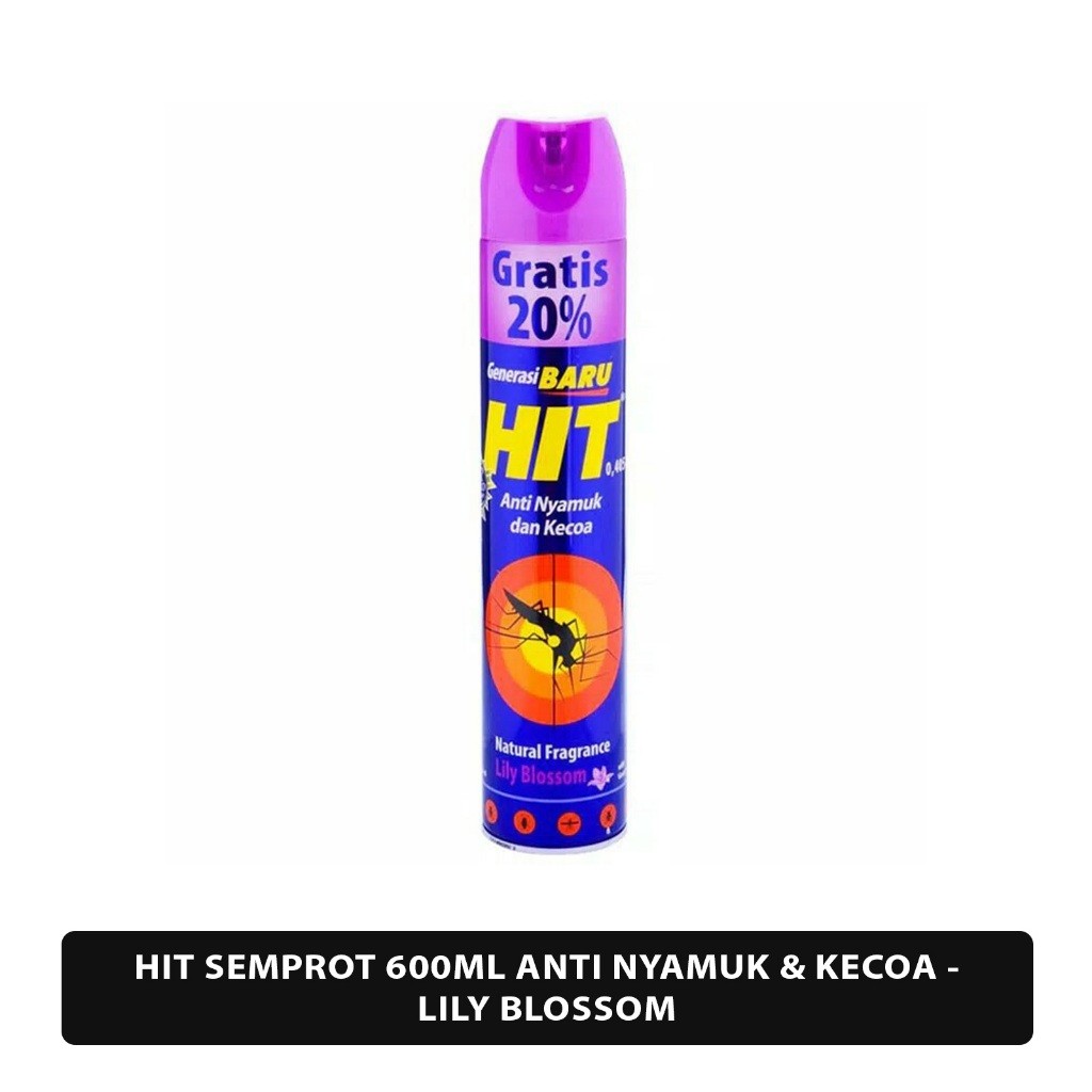 Jual HIT OBAT NYAMUK SEMPROT UKURAN 150 ML - 600 ML TELEMART | Shopee ...