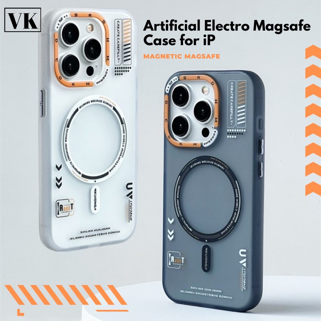 Jual Artificial Electro Magsafe Case Iphone 13 14 15 16 PRO MAX 14+ 15 ...