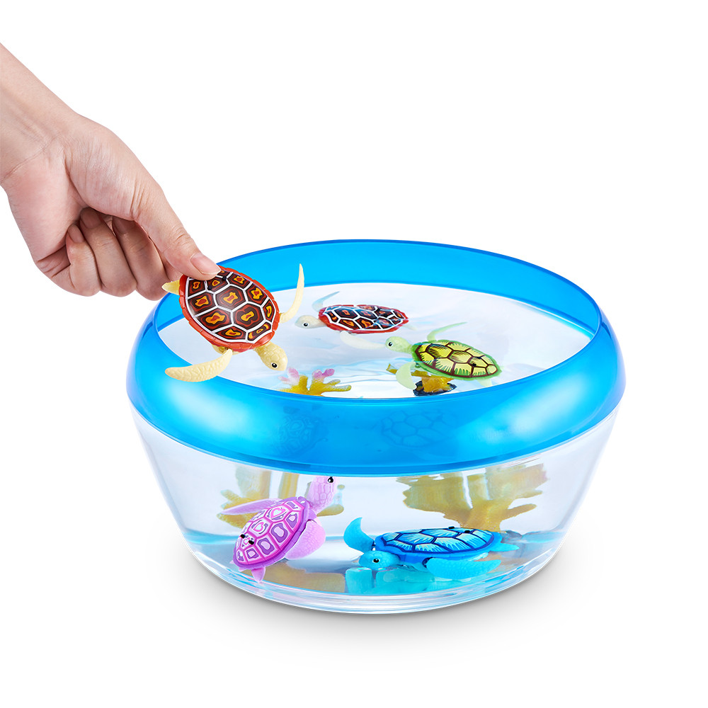 Jual Toys Kingdom Zuru Robo Alive Robo Turtle S1 Random Robot Penyu ...