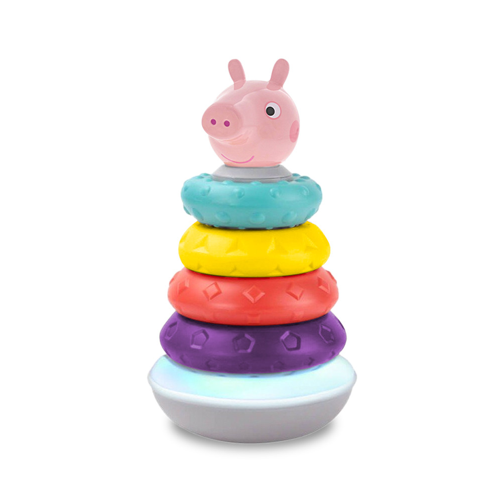 Jual Toys Kingdom Peppa Pig Stacking Rings 17088 Kids Toy Toys Stacking ...