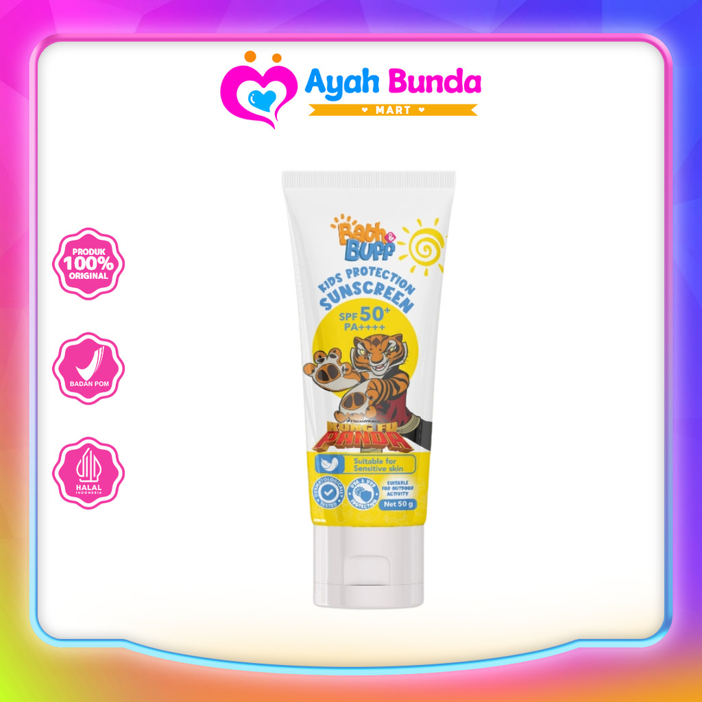 Jual Bath & Buff Kids Protection Sunscreen SPF 50 + PA++++ | Ayah Bunda ...