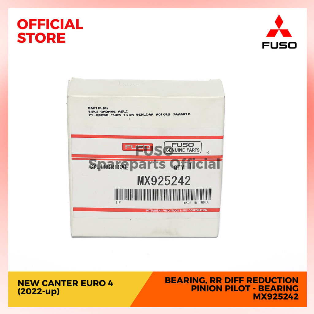 Jual Fuso Bearing Rr Diff Reduction Pinion Pilot Bearing - New Canter ...