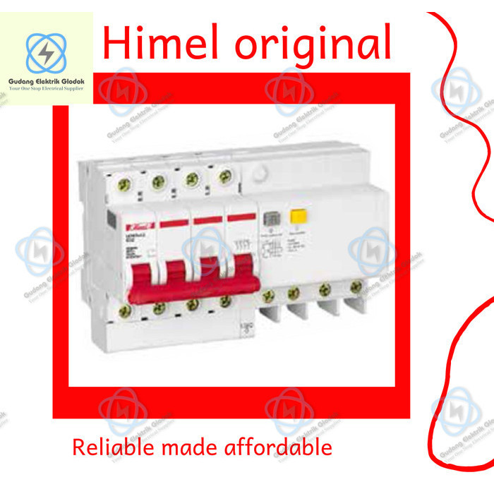 Jual RESIDUAL CURRENT OPERATED CIRCUIT BREAKER / RCBO ; HDB3wLEN6 ...