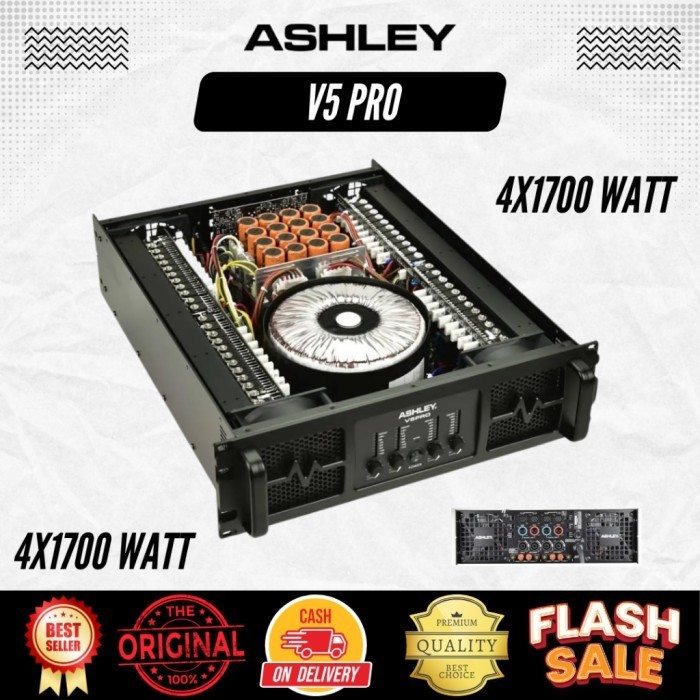 Jual Power 4 Channel Ashley V5 Pro Spesial Line Array | Shopee Indonesia