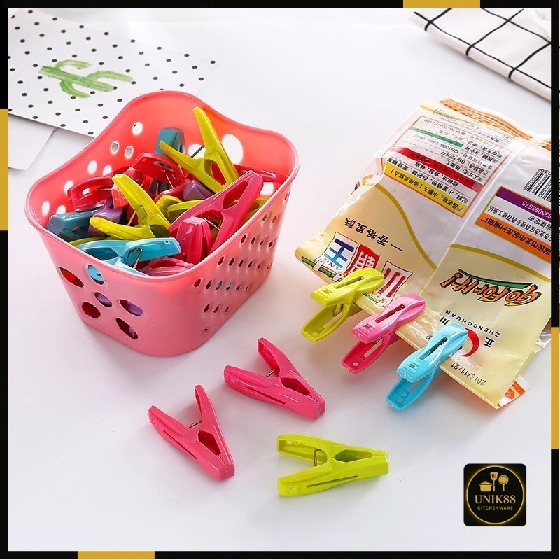 [UNIK88] Jepitan Jemuran Baju Dengan Logam Pada Klip Lebih Elastis Dan Fleksibel | AutoStock