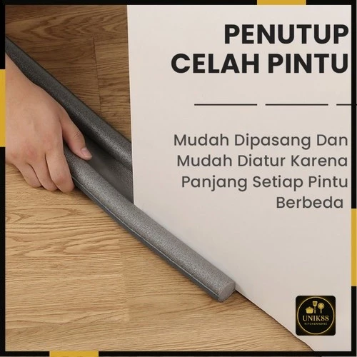 [UNIK88] Busa Penutup Celah Bawah Pintu Penghalang Debu Binatang Suara | AutoStock