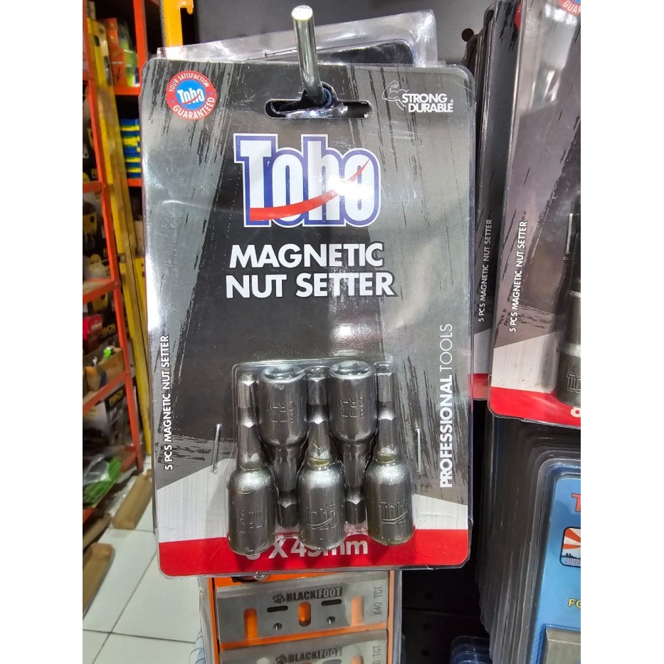 Jual TOHO Kunci Roofing Magnetik 8mm Baut Baja Ringan Mata Bor Hex ...
