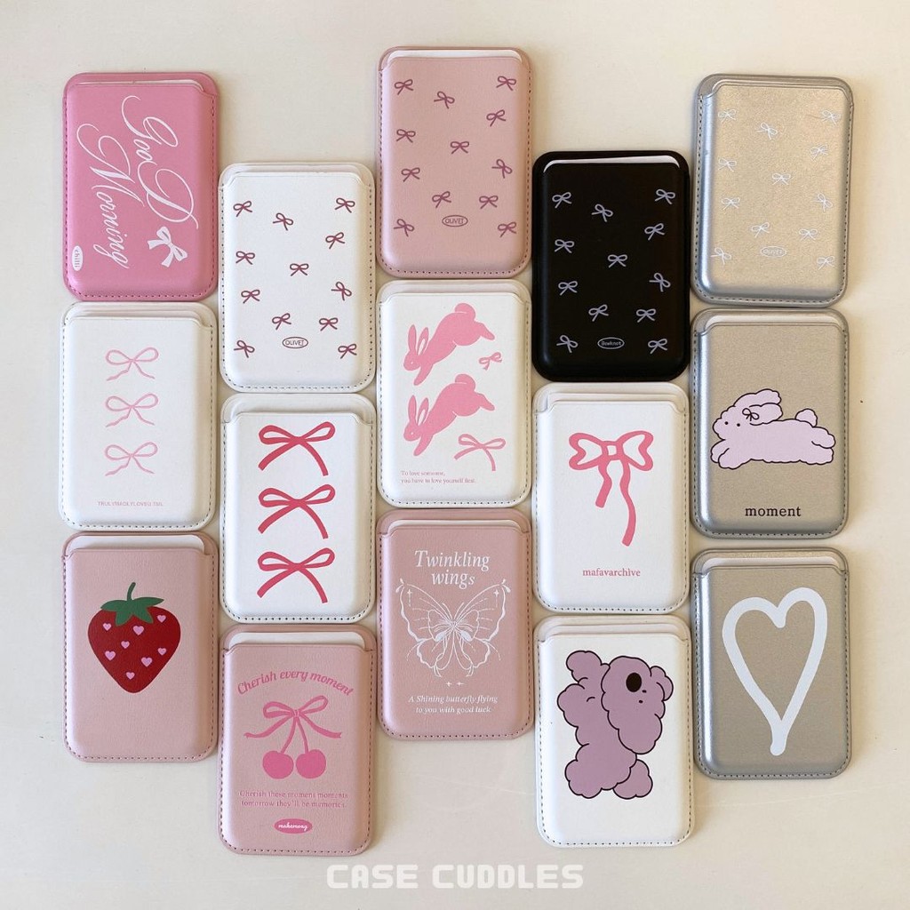 Jual [CASECUDDLES] Cute Magsafe Wallet Mag Safe Dompet Magsafe
