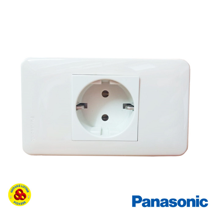 Jual LLB99 Panasonic Stop Kontak Non CP 1 Gang WZJ1122 Socket Inbow ...