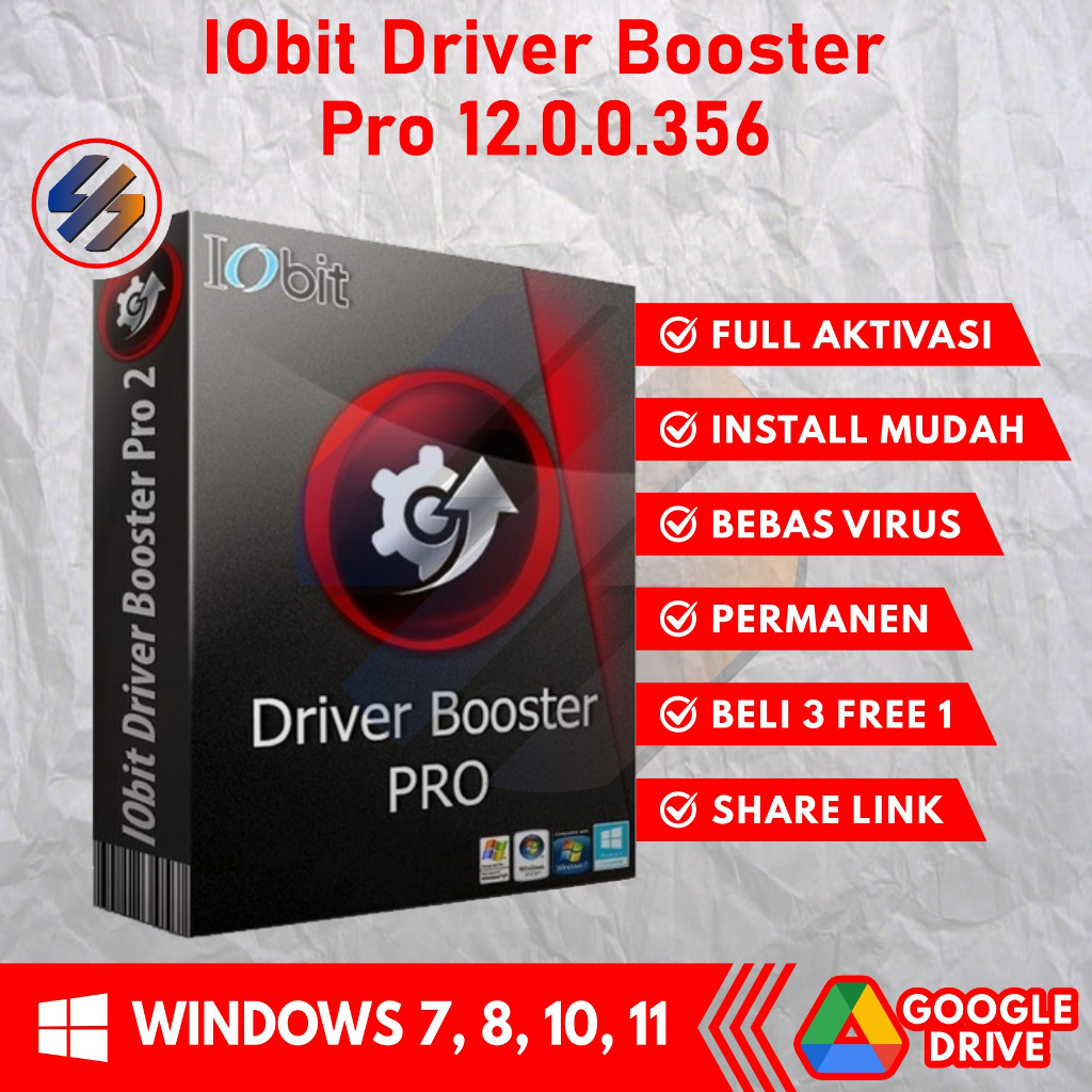 Jual IObit Driver Booster Pro 12 || WIN || SOFTWARE | Shopee Indonesia