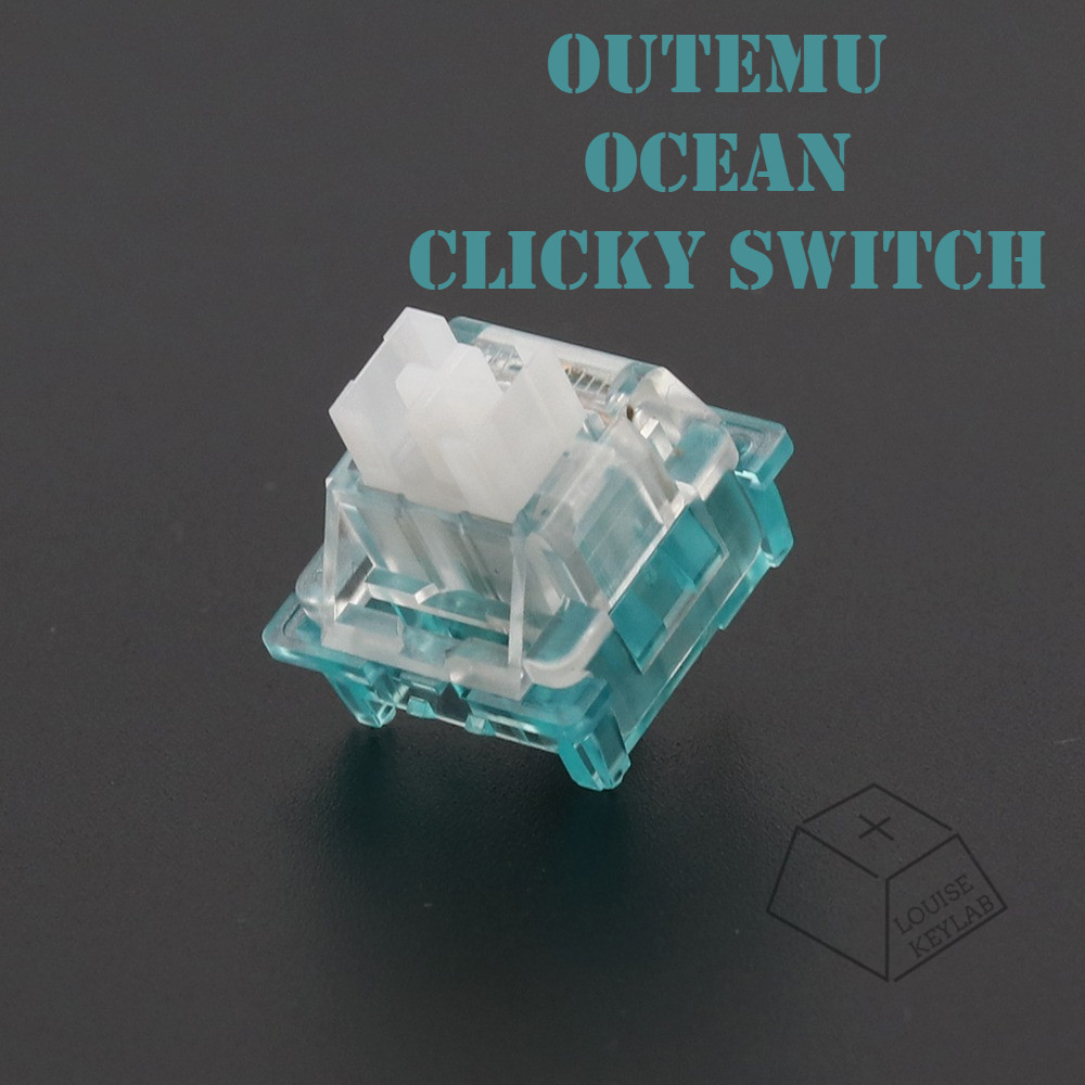 Jual Outemu Ocean Switch Mechanical Keyboard 3Pin Clicky RGB SMD DIY ...
