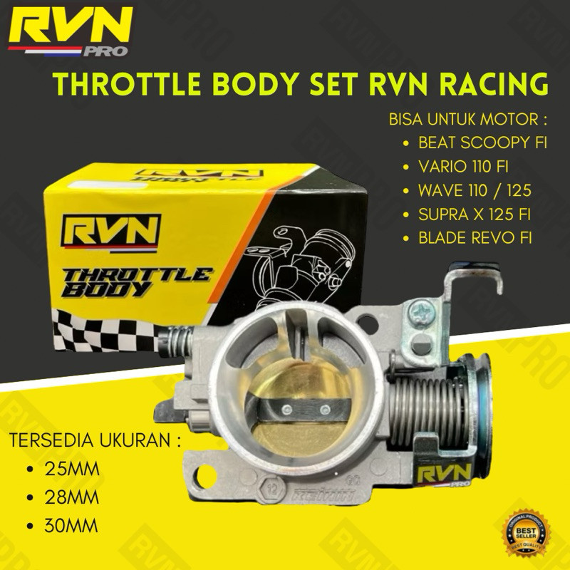 Jual TUAS GAS RACING THROTLE THROTTLE BODY TB RACING DOWNDRAFT WAVE ...