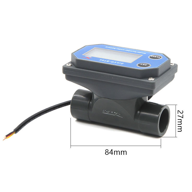 Jual LED Digital Turbine flowmeter flow detection field reading pulse ...