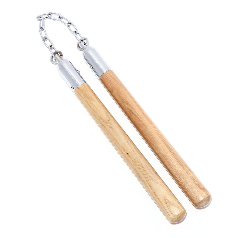 Jual Nunchaku Nunchuck Double Stick Tongkat Kayu Bela Diri Sambung Kayu ...