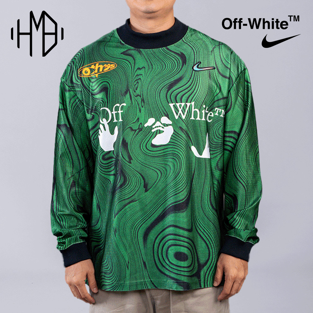 Jual Nike x Off White Allover Print Jersey 100% Authentic | Shopee