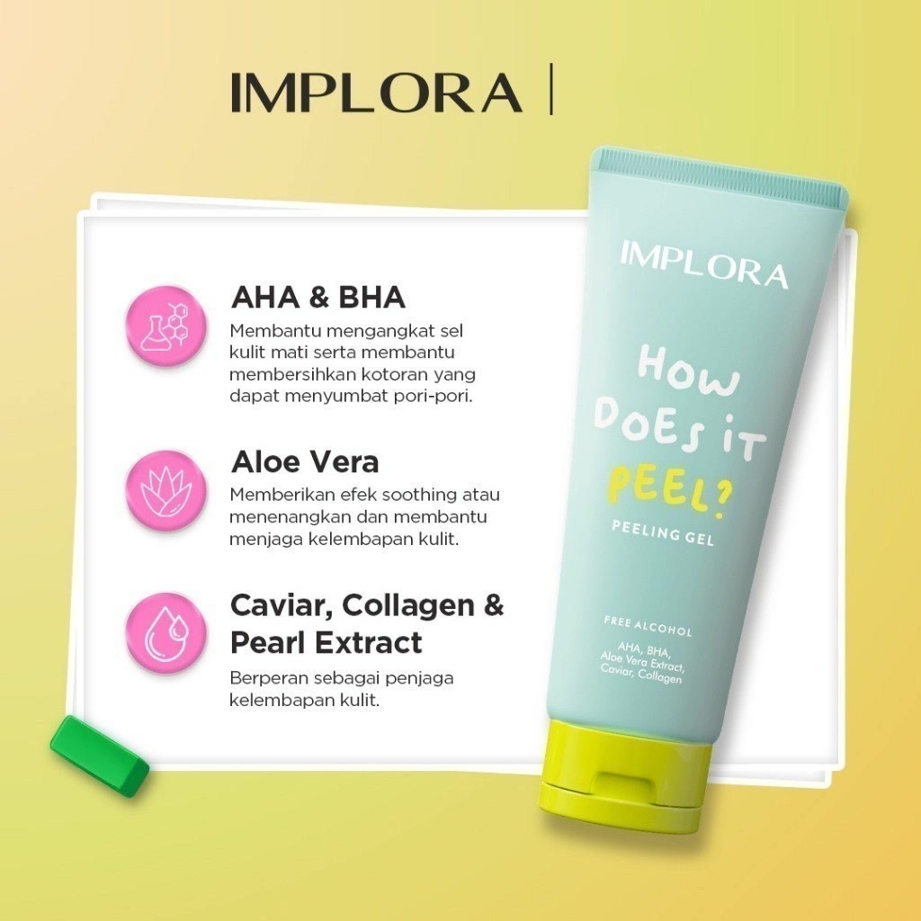 Jual Implora How Does It Peel - Peeling Gel | Merah Jingga Official ...