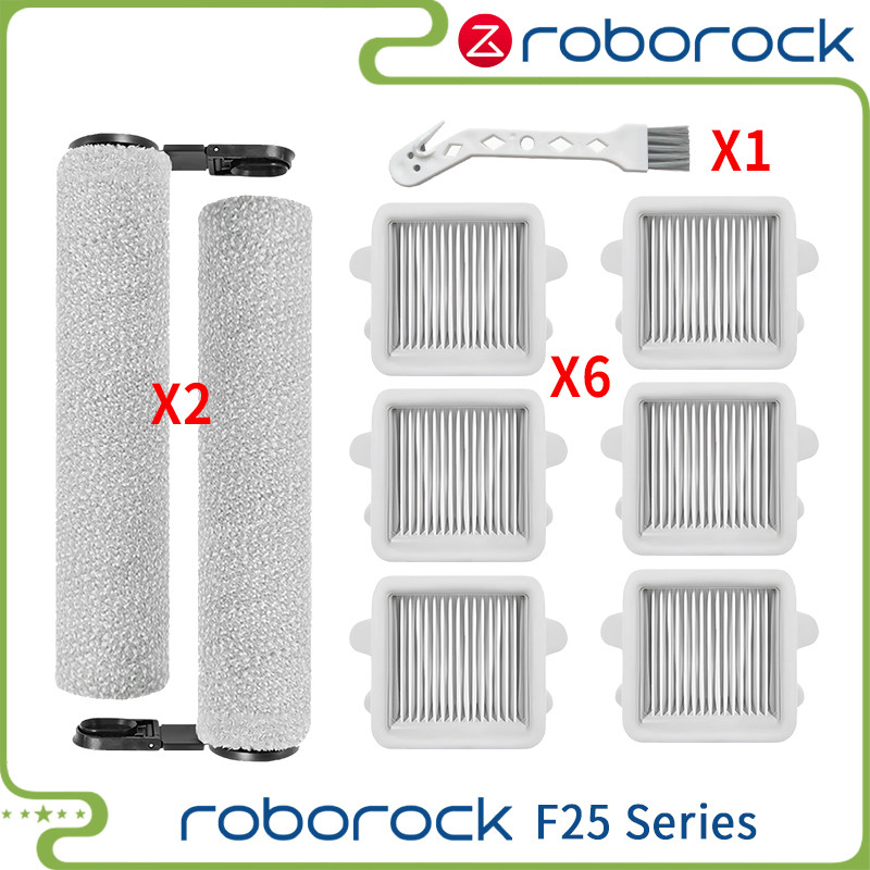 Roborock Soft Roller Brush For F25, F25 LT, F25 GT, F25 RT, F25 ACE, F25 ALT, F25 BX, F25 T, F25 ACE Combo, F25 Combo, Cordless Wet Dry Vacuum Cleaner, Mop Vacuum Replacement Part Accessory Kit - View #3