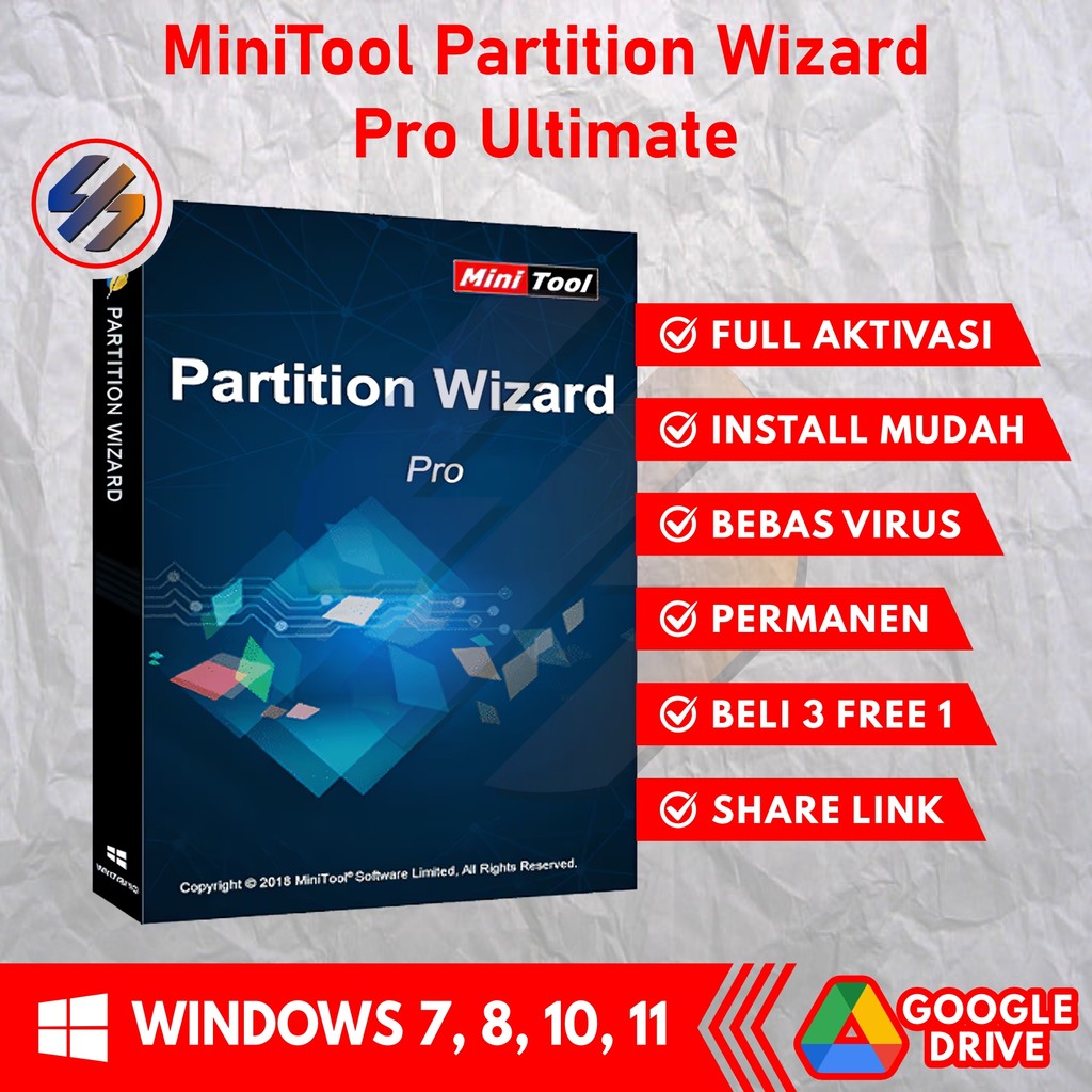 Jual MiniTool Partition Wizard Pro Ultimate 12.8 x64 Full Version ...