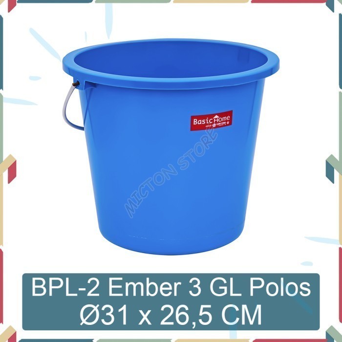 Jual Topton Lion Star Basic Home Bpl Gallon Lt Polos Ember Plastik Lionstar Plastik