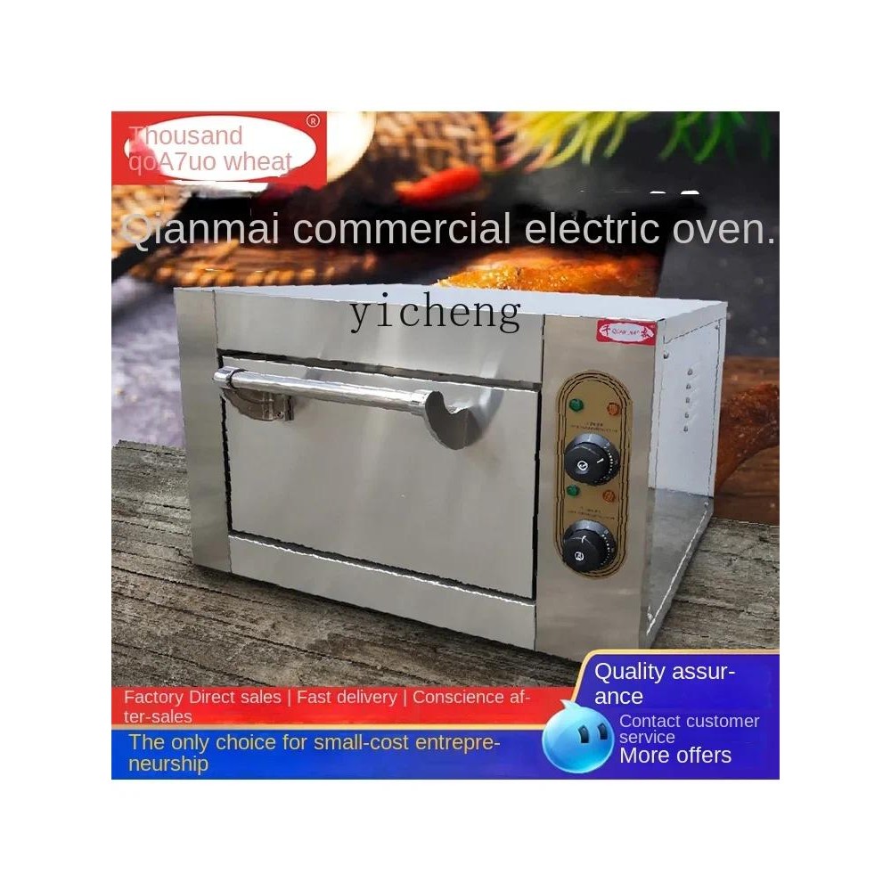 Jual ZC Electric Oven Commercial Electric Oven Kiln Roast Pizza Salt ...