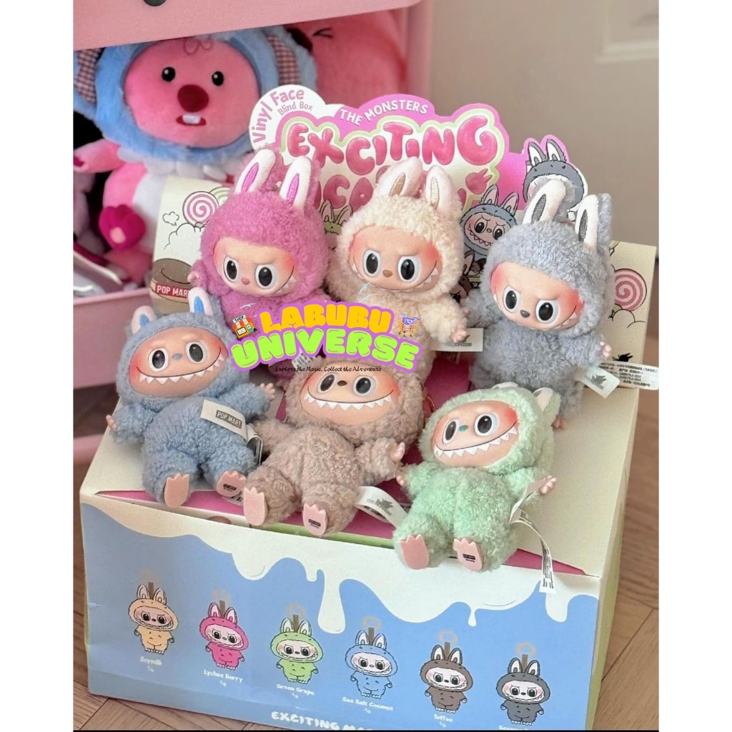 Jual READY STOCK LABUBU THE MONSTERS - Exciting Macaron Vinyl Face ...