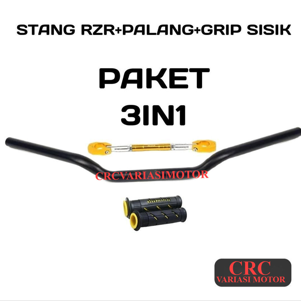 Jual Paket 3in1 Stang Rzr+Palang Stang+Grip Sisik Beat Street X ride ...