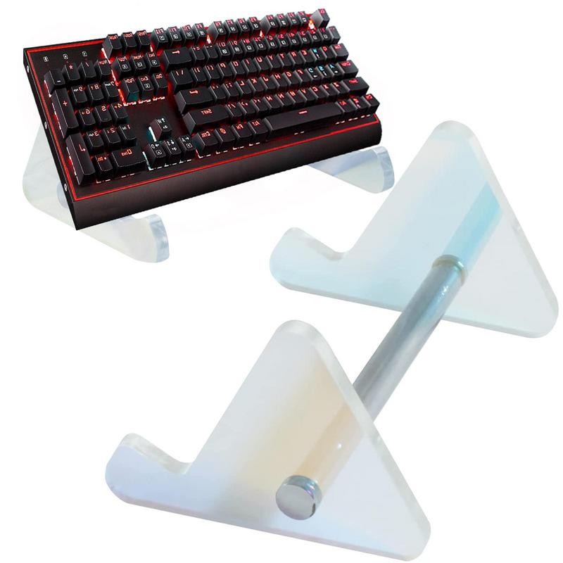 Jual Keyboard Display Stand Stable Acrylic Keyboard Support Shelf ...