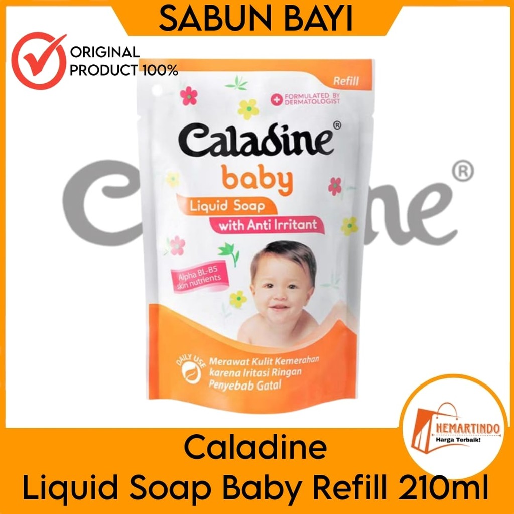 Jual Caladine Baby Liquid Pouch 210 ml | Shopee Indonesia