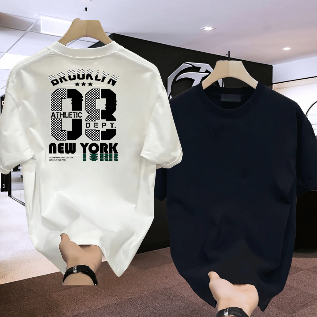 Jual Baju Kaos Cowok Distro Keren Original Dan Stylish Untuk Pria Kekinian Motif New York