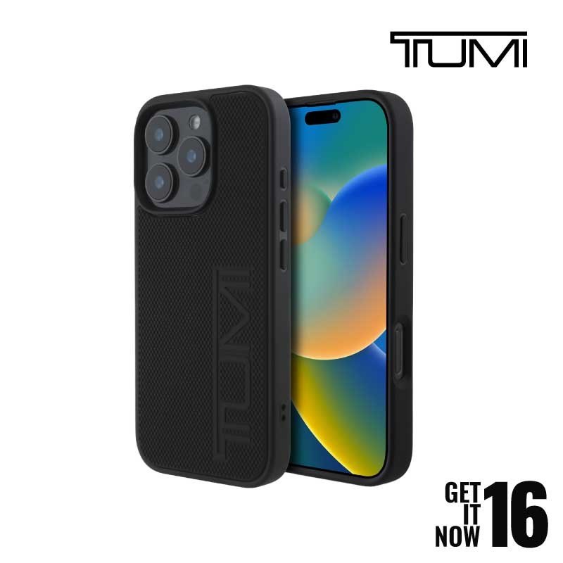 TUMI iPhone 16 Plus ケース 黒 【新品未開封 美品】（Jual Case