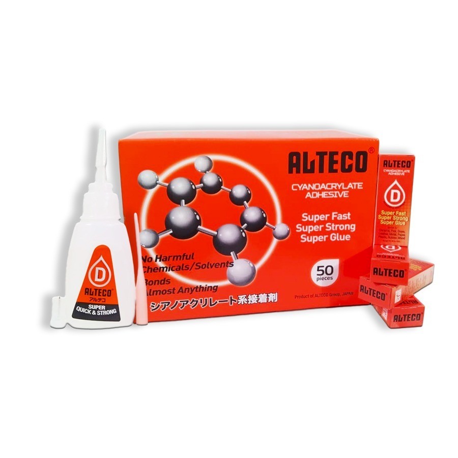 Jual Alteco Super Fast Super Strong Super Glue D (Cyanoacrylate ...